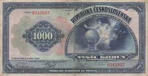1000 Korun 1932 Banknote